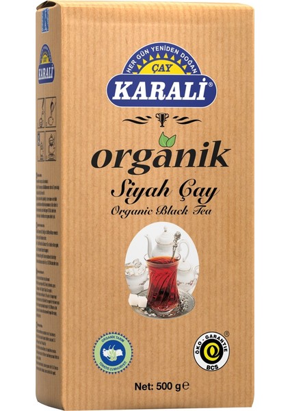 Karali Çay Organik Dökme Çay 500 Gr