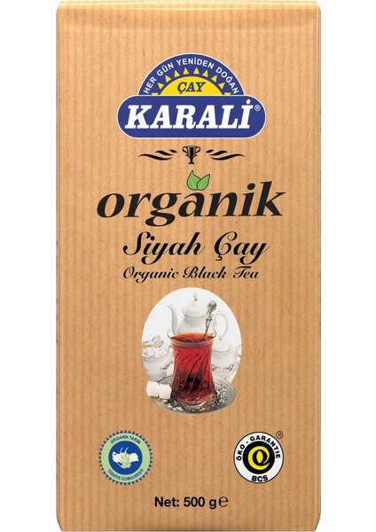 Karali Çay Organik Dökme Çay 500 Gr