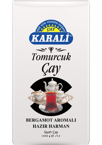 Karali Çay Tomurcuk ( Earl Grey) Dökme Çay 1000 Gr