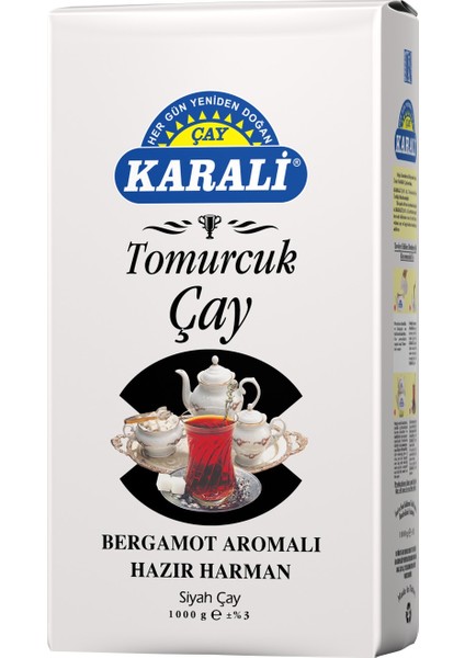 Karali Çay Tomurcuk ( Earl Grey) Dökme Çay 1000 Gr