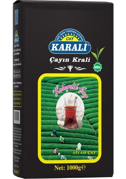 Karali Çay Hediyelik Dökme Çay 1000 Gr