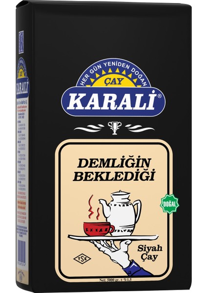 Karali Çay Demliğin Beklediği Dökme Çay 5000 Gr