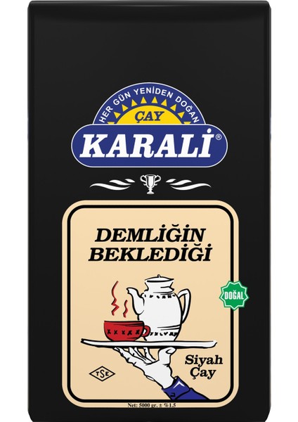 Karali Çay Demliğin Beklediği Dökme Çay 5000 Gr