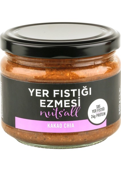 Kakao Chialı Fıstık Ezmesi 280 gr