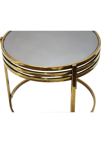 Metal Gold Sehpa