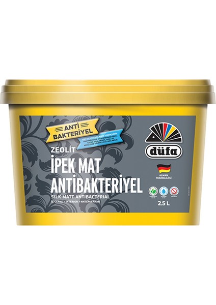 Antibakteriyel İç Cephe Duvar Boyası İpek Mat 2.5 Lt