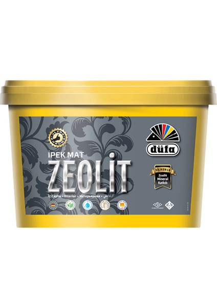 Zeolit İpek Mat İç Cephe Duvar Boyası 7.5 Lt Şampanya