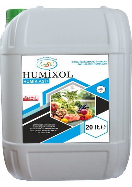 Humixol Humik Fülvik Asit Leonardit Menşeli 20 Lt