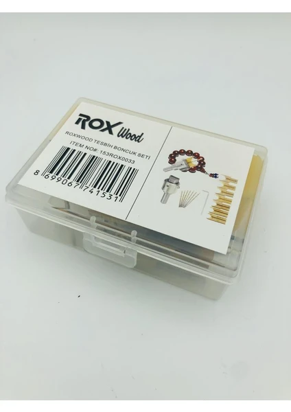 Rox Wood Ahşap Yuvarlak Boncuk Şekillendirme Matkap Ucu Seti