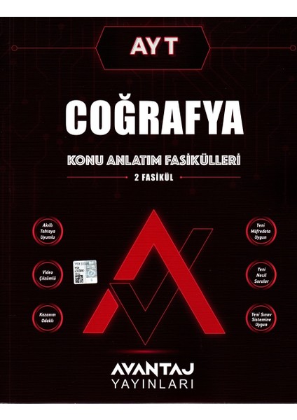 Avantaj Yayınları AYT Coğrafya Konu Fasikülleri