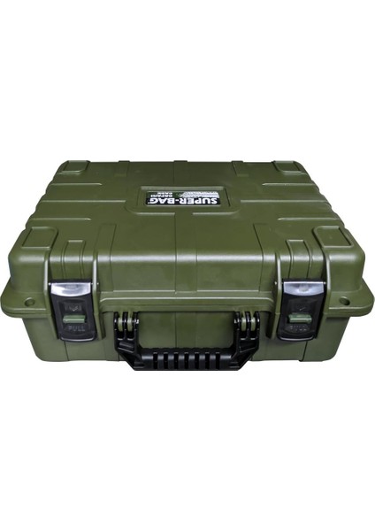 Super - Bag Su Geçirmez Takım Çantası Haki Renk 41 x 32 x 18 cm