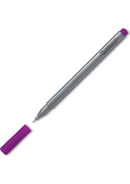 Faber-Castell 1516 Grip Finepen 0.4 mm 10'lu Açık Mor