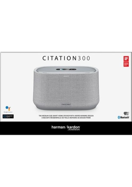 Harman Kardon Citation 300 Multiroom Bluetooth Hoparlör – Gri