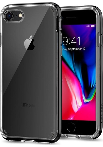 Apple iPhone SE (2022 / 2020) / iPhone 8 / iPhone 7 Kılıf Neo Hybrid Crystal 2 Jet Black - 054CS22367 fiyatları