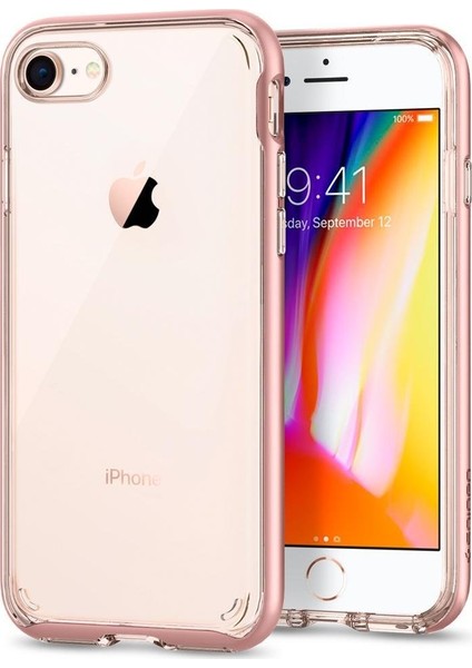 Apple iPhone SE (2022 / 2020) / iPhone 8 / iPhone 7 Kılıf Neo Hybrid Crystal 2 Rose Gold - 054CS22364 fiyatları
