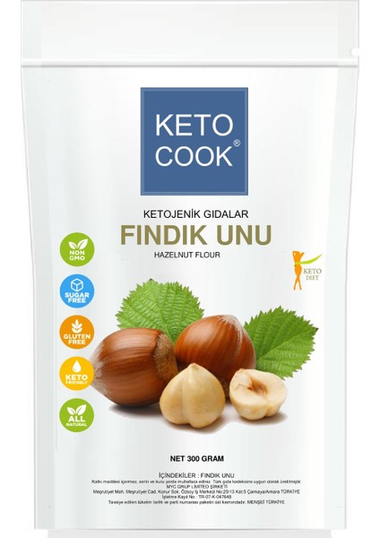 Un Quadro Set (4x300 Gram) Ketojenik Badem+fındık+ceviz+h,cevizi