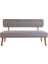 Ze10 Design Westwood Loveseat Iikili Kanepe Gri 2