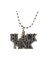 Black Pink Gümüş Kaplama Zincir Kolye 1