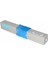Oki 44973543 C301/321/MC342 Muadil Toner 1500 Sayfa Mavi 1