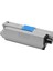 Oki C6100 / 6150 Serisi Muadil Toner 8000 Sayfa Siyah 1