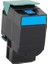 Lexmark CX410 / 510 Muadil Toner 3000 Sayfa Mavi 1