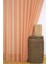Keten Tül Portakal Rengi 1-2,5 Orta Sık Pile 400 x 260 cm 1