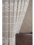 Örme Tül Çizgili Ekru 1-2 Seyrek Pile 250 x 260 cm 2