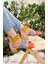 Limoya Kennedy Pudra Neon Rugan Hasır Topuklu Halat Detaylı Sandalet