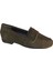 Haki Süet Loafer Babet 1