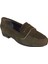 Haki Süet Loafer Babet 2