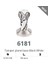 Barista Tamper 6181 Özel Desen 58 mm 2