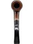 Kırmızı Yıldız 113 6mm. Filtreli Ebonit Saplı Pipo 3