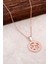 Balık Burcu Rose Gümüş Kolye 6684 1
