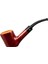 Üç Yıldız 364 6mm. Filtreli Ebonit Saplı Pipo 1