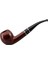 Üç Yıldız 165 9mm. Filtreli Ebonit Saplı Pipo 1