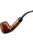 Üç Yıldız 661 9mm. Filtreli Ebonit Saplı Pipo 1