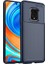 Xiaomi Redmi Note 9 Pro Kılıf Negro Karbon Dizayn Silikon Lacivert 1
