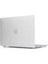 Apple Macbook Air 13.3" Air A1932 Kılıf 2in1 Silikonsu Mat Doku Mat Şefaf 1
