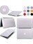Apple Macbook Air 13.3" Air A1932 Kılıf 2in1 Silikonsu Mat Doku Mat Şefaf 2