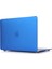 Apple Macbook Air 13.3" Air A1932 Kılıf 2in1 Silikonsu Mat Doku Mavi 1