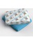 Blue Beer 3D Pamuk Saten Bebek Nevresim Takımı 3
