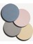 Beton Bardak Altlığı 4'lü Set Pastel Renkler 2