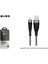 Swapp SW-C685 1.2 mt 3A Lightning Gri Şarj Kablosu 2