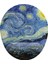 Van Gogh Yıldızlı Gece Bilek Destekli Mouse Pad 1