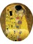 Gustav Klimt Kiss Bilek Destekli Mouse Pad 1