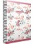 Flamingo Sert Kapak 100 Yaprak Çizgili Defter 17x24 1
