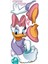RoomMates RMK1513GM Daisy Duck Büyük Boy Duvar Sticker 3