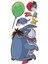 RoomMates RMK1503GM Winnie The Pooh Eeyore Duvar Sticker 3