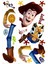 RoomMates RMK1430GM Oyuncak Hikayesi - 3 Woody Duvar Sticker 2