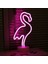 Flamingo Modelli Neon LED Gece Lambası 2